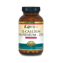 LİFETİME Q CALCİUM MAGNESİUM ZİNC TABLETS 90 TABLET
