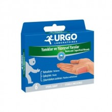 URGO YANIKLAR VE YÜZEYSEL YARALAR STERİL BANT 6 ADET