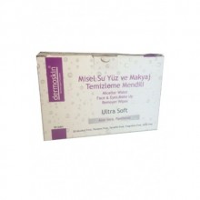 DERMOSKİN MİSEL SU YÜZ VE MAKYAJ TEMİZLEME MENDİLİ 30 ADET