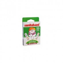 SANİTABANT DESENLİ YARA BANDI 20'Lİ PAKET