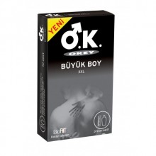OKEY XXL BÜYÜK BOY PREZERVATİF 10 LU PAKET