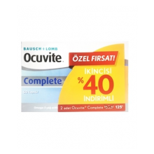 OCUVİTE COMPLETE 60 KAPSÜL İKİLİ PAKET