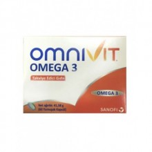 OMNİVİT OMEGA 3 YUMUŞAK KAPSÜL