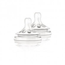 AVENT NATURAL BİBERON EMZİĞİ 1 DELİK 2'LİYENİDOĞAN AKIŞ