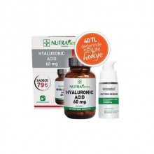 NUTRAFARM HYALURONİC ACİD 60 MG+ACTİVE SERUM HEDİYELİ PAKET