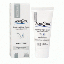 DERMOSKİN ACNEGUN ONARICI GECE KREMİ 30 ML